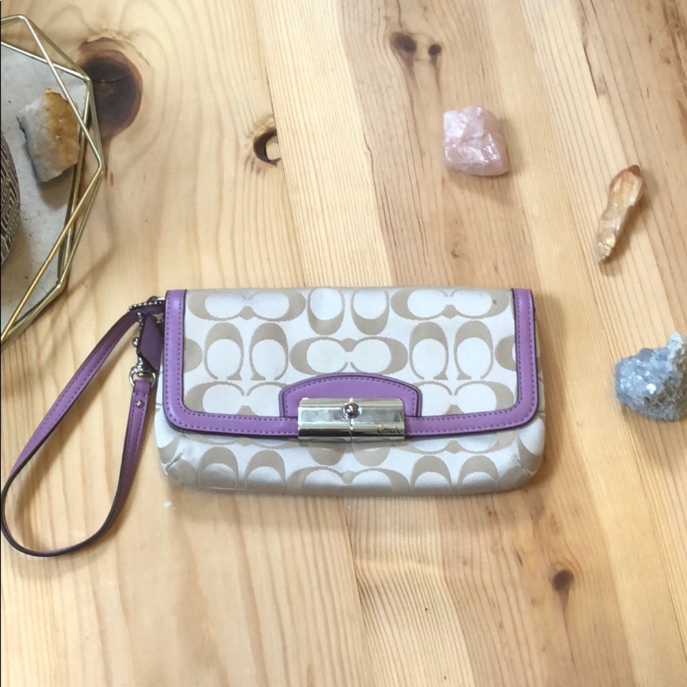 Coach wristlet